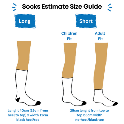 Chappies Wrapper Adult Long Socks