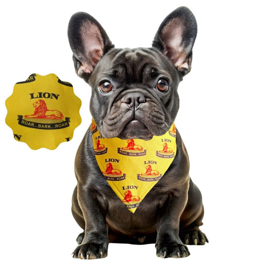 dog-collar-bandana-lion