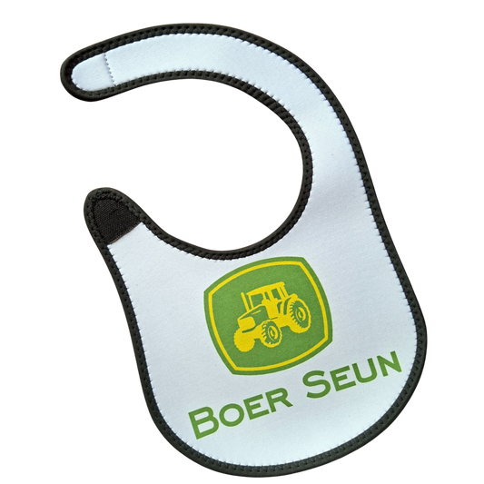 Boer Seun- Neoprene Baby Bib