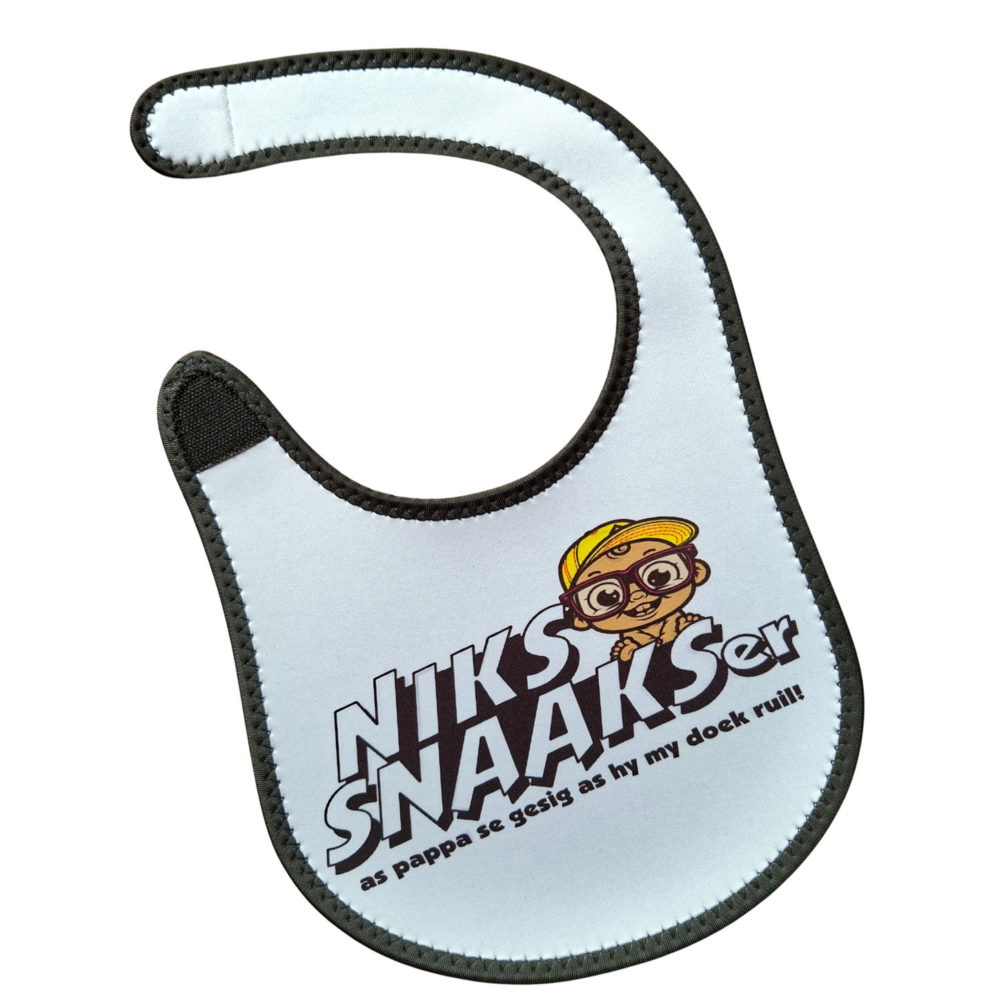 Niks Snaakser- Neoprene Baby Bib