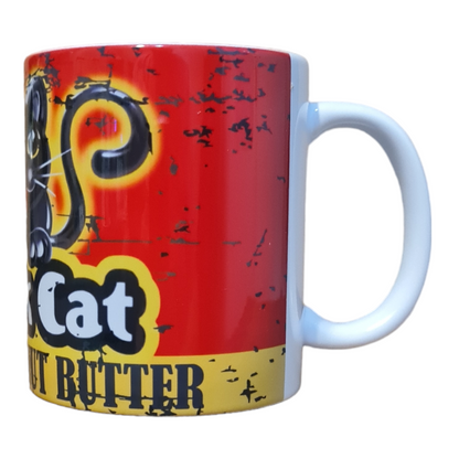 Black Cat Peanut Butter Mug