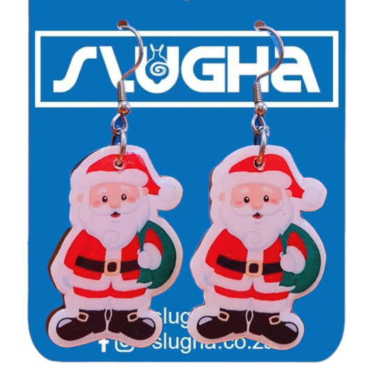 Mr Clause Dangley Earrings