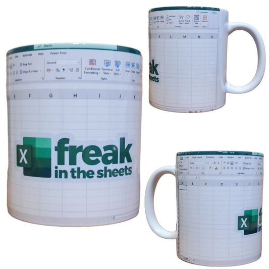 Freak in the sheets mug