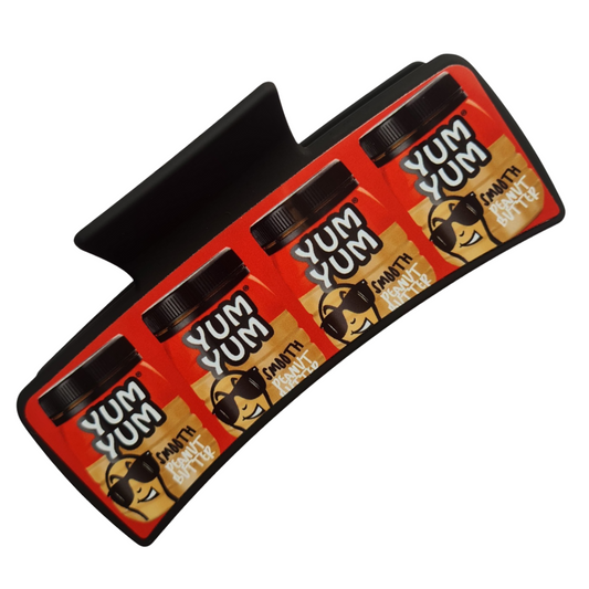Yum Yum Peanut Butter Hair Clip