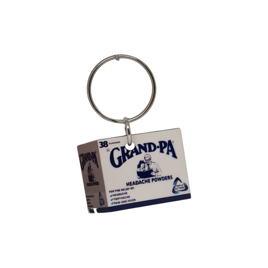 Grand-Pa Headache Keyring