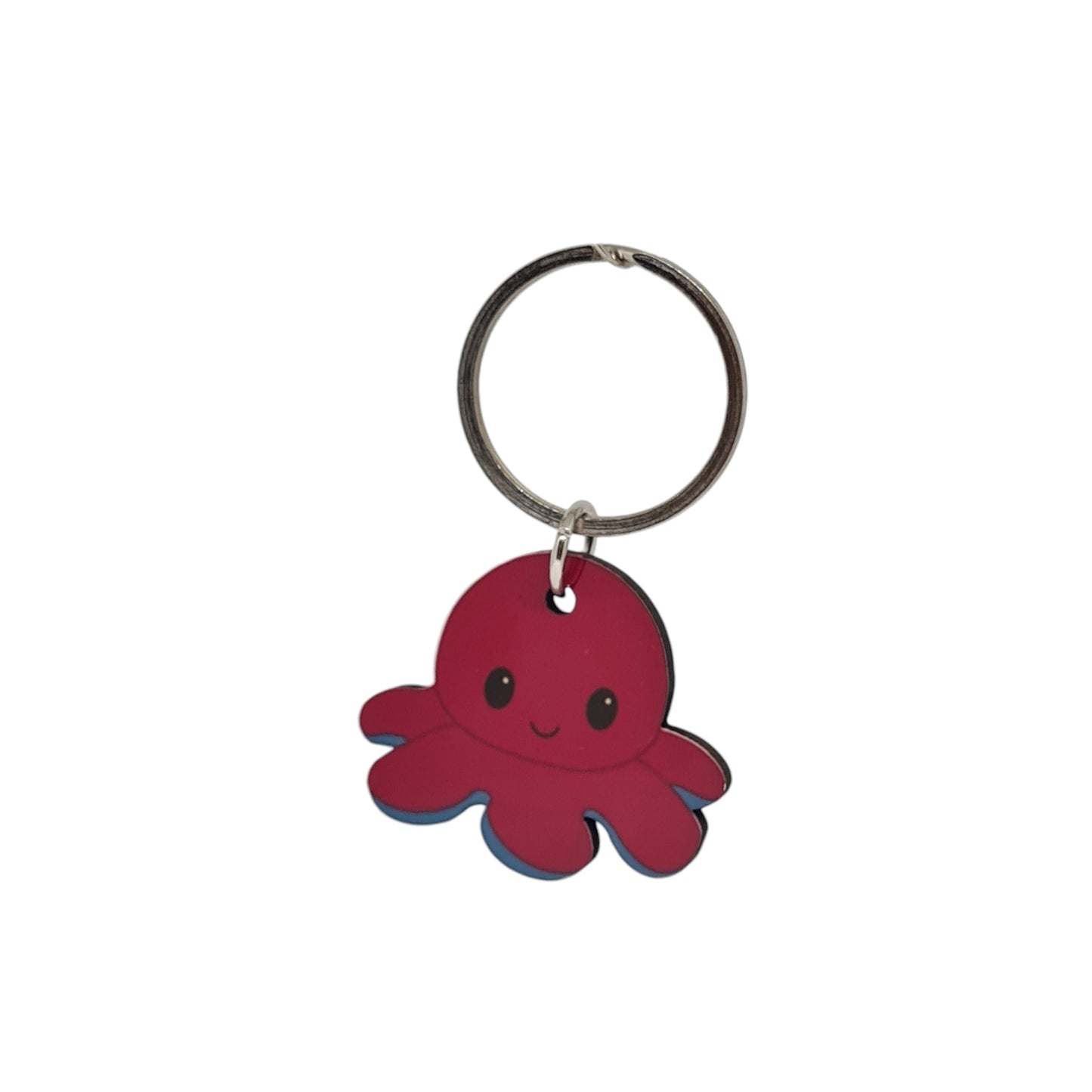 Octopus Pink Keyring