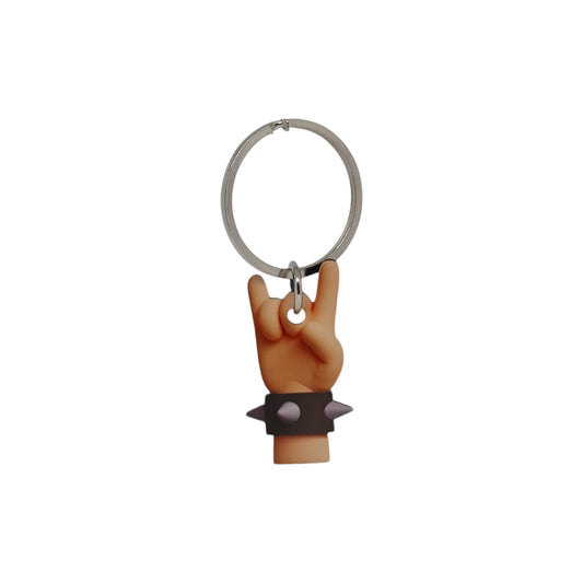 Rock Hand Keyring