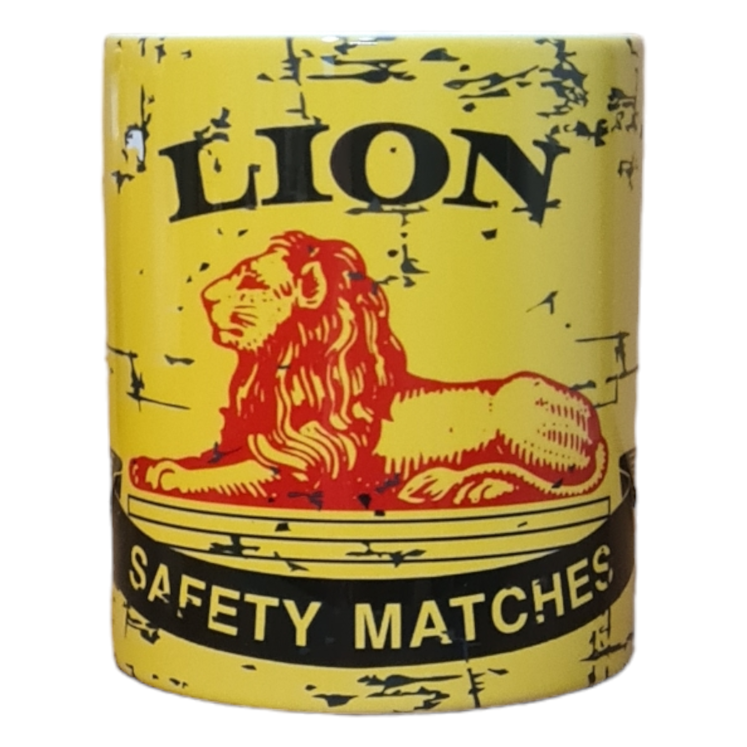 Lion Safety Matches Mug